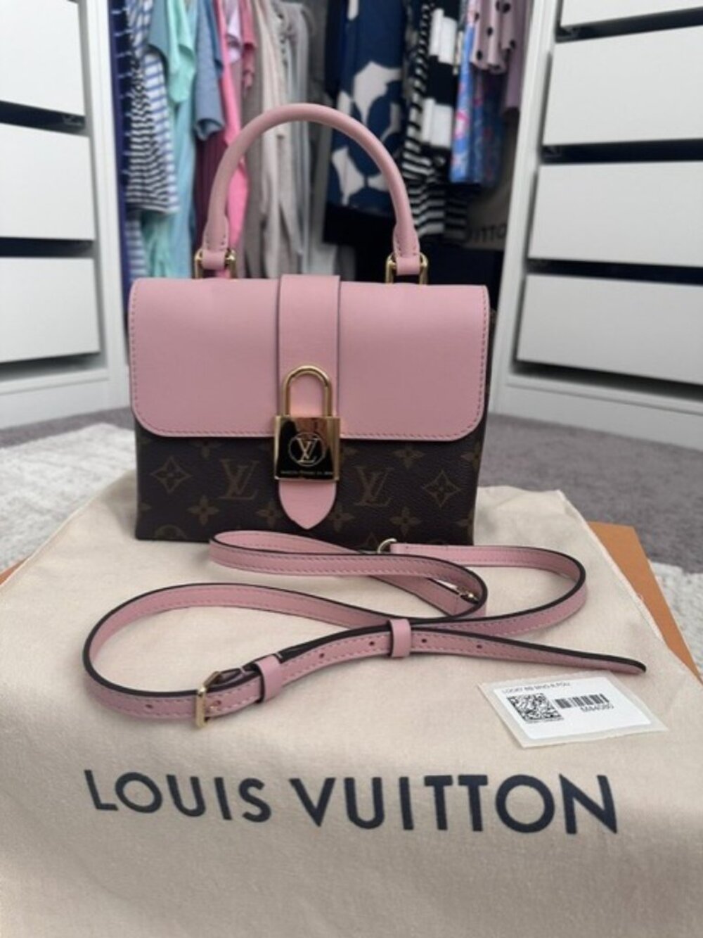 Louis Vuitton Monogram Locky BB purse